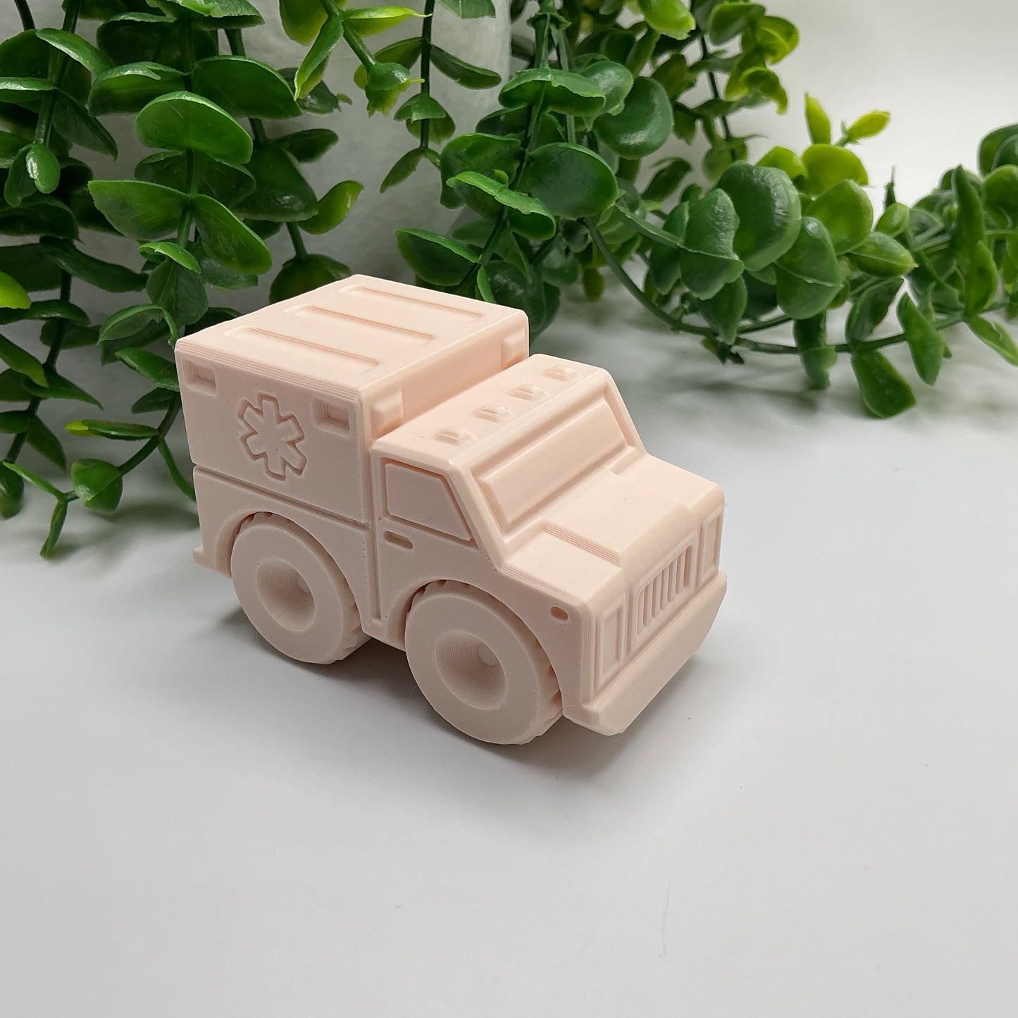 Ambulance Emergency Rescue Vehicle, & Durable - different angle