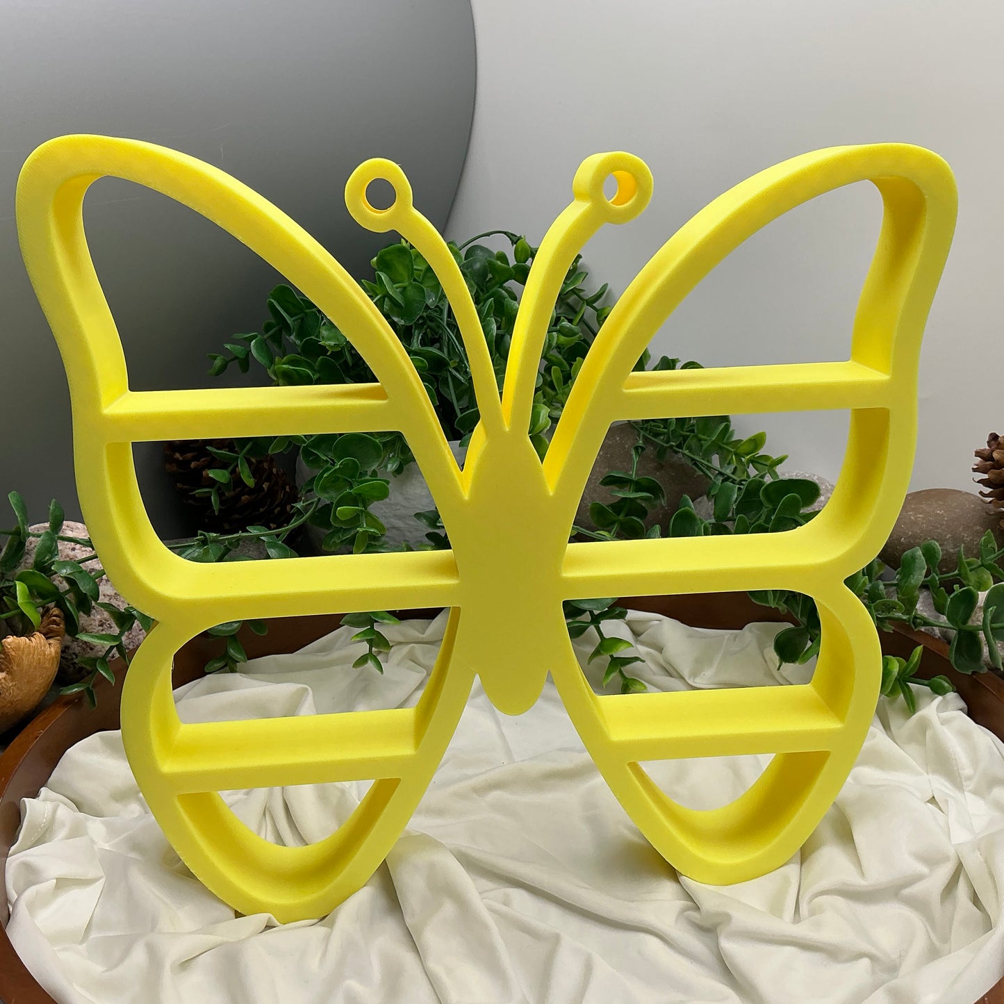 Butterfly table top mini shelf display glow in the dark