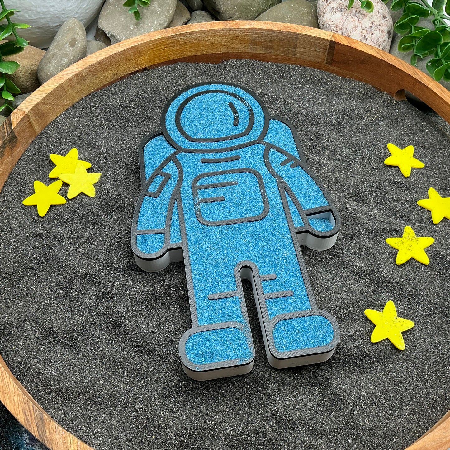 Large Spaceman / Astronaut Sensory Fill Tray (Space Tuff Tray Toy)