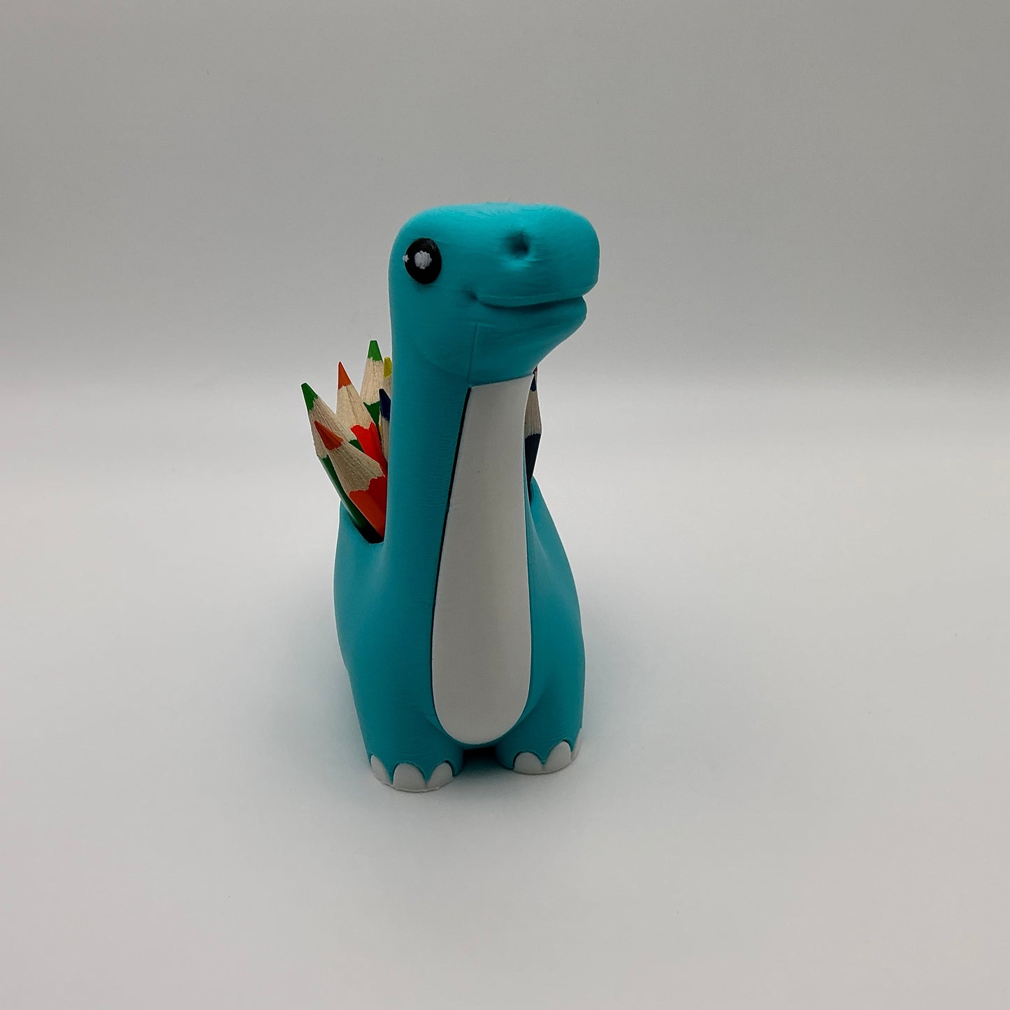 Dinosaur Pencil Holder for Kids T-Rex Desk Organizer Cute Dino Room Décor Bac... - close-up detail