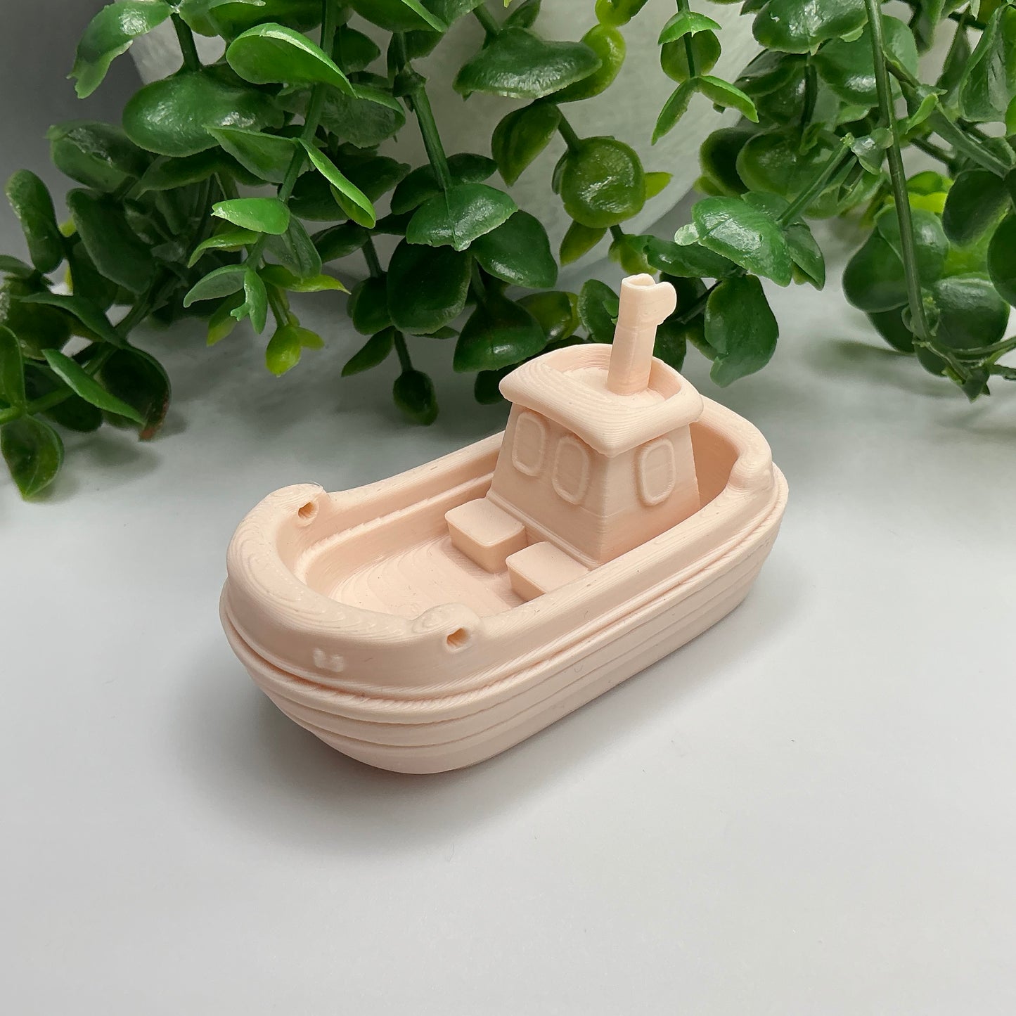 Boat Floating Bath Toy Tuff Tray Accessory Sensory Water Play - showing texture