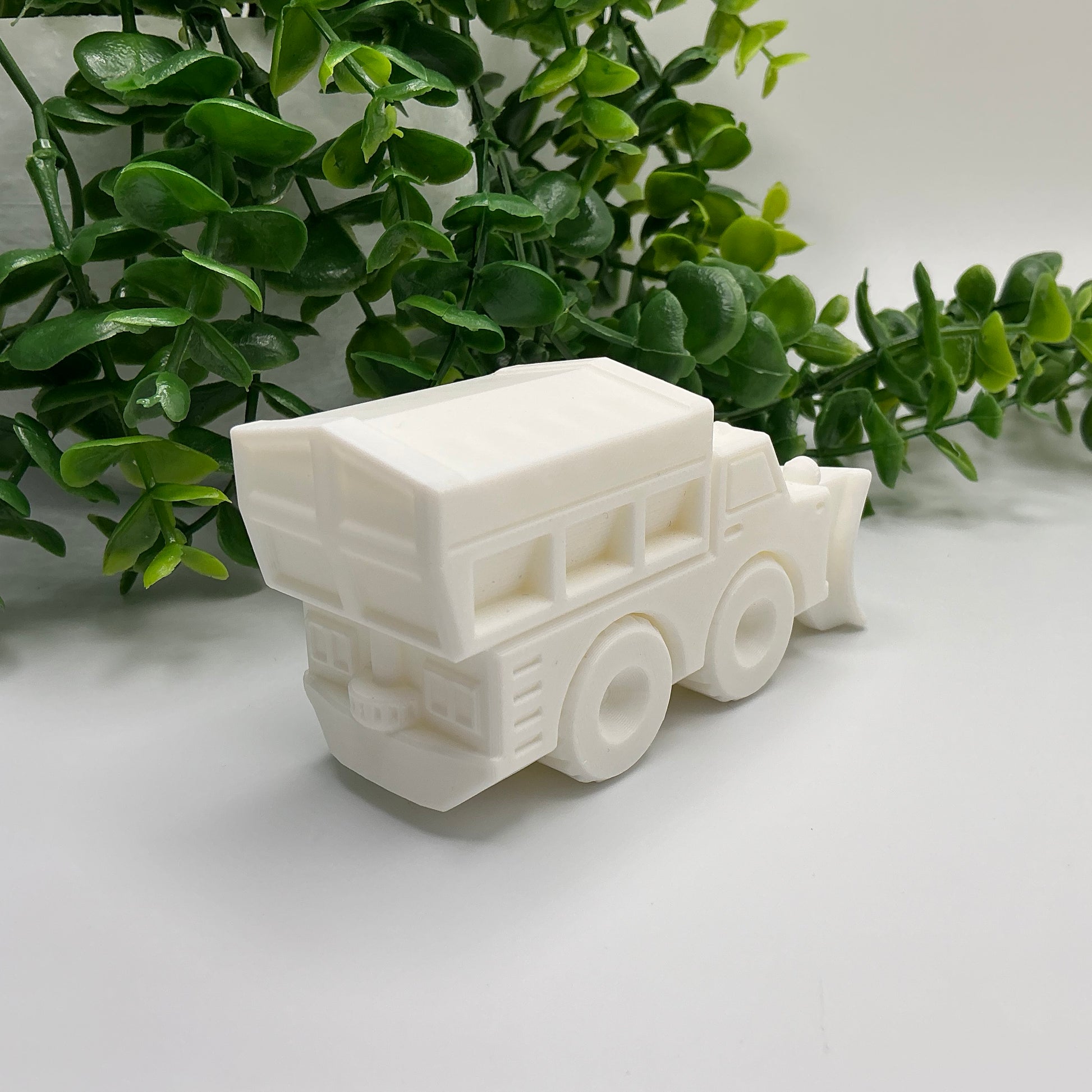 Construction Vehicles Set Dump Truck, Concrete Mixer, Tow Truck, Snow Plough,... - packaging view