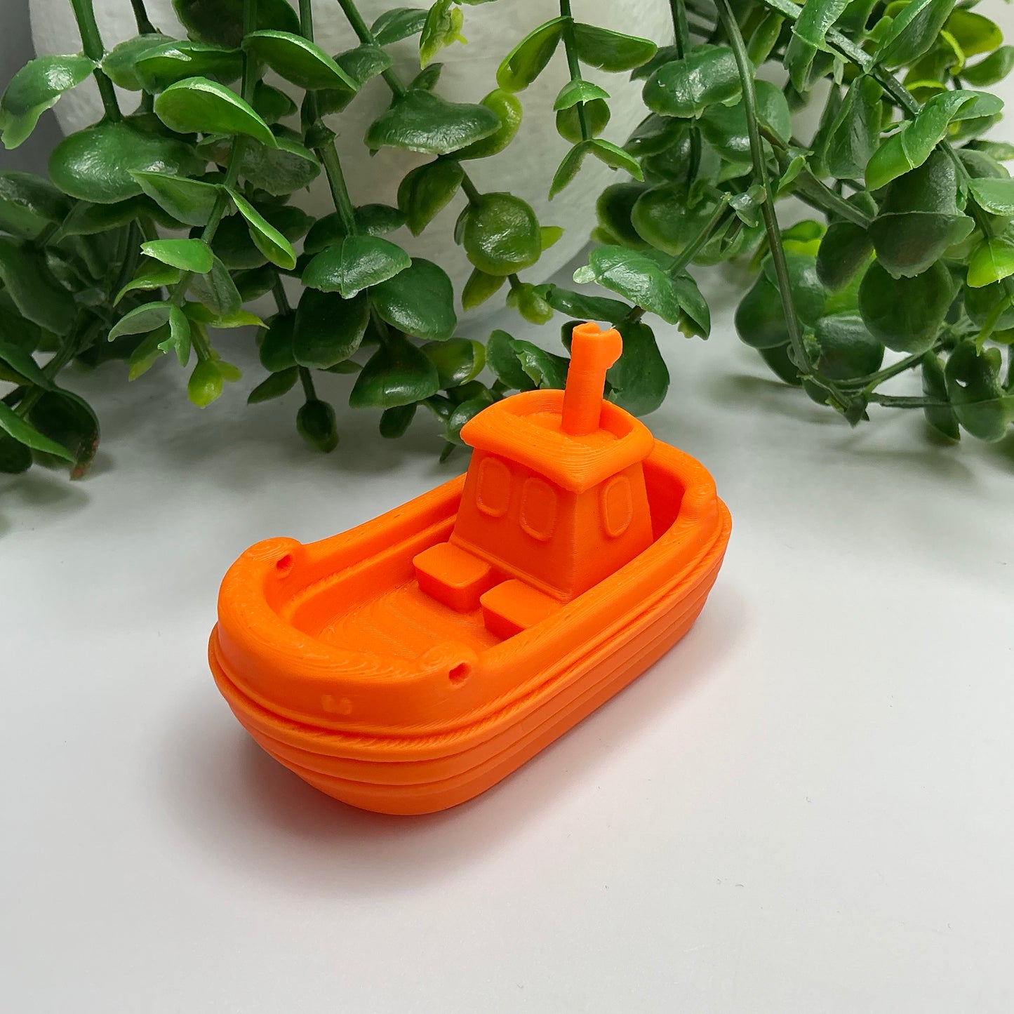Boat Floating Bath Toy Tuff Tray Accessory Sensory Water Play - in use
