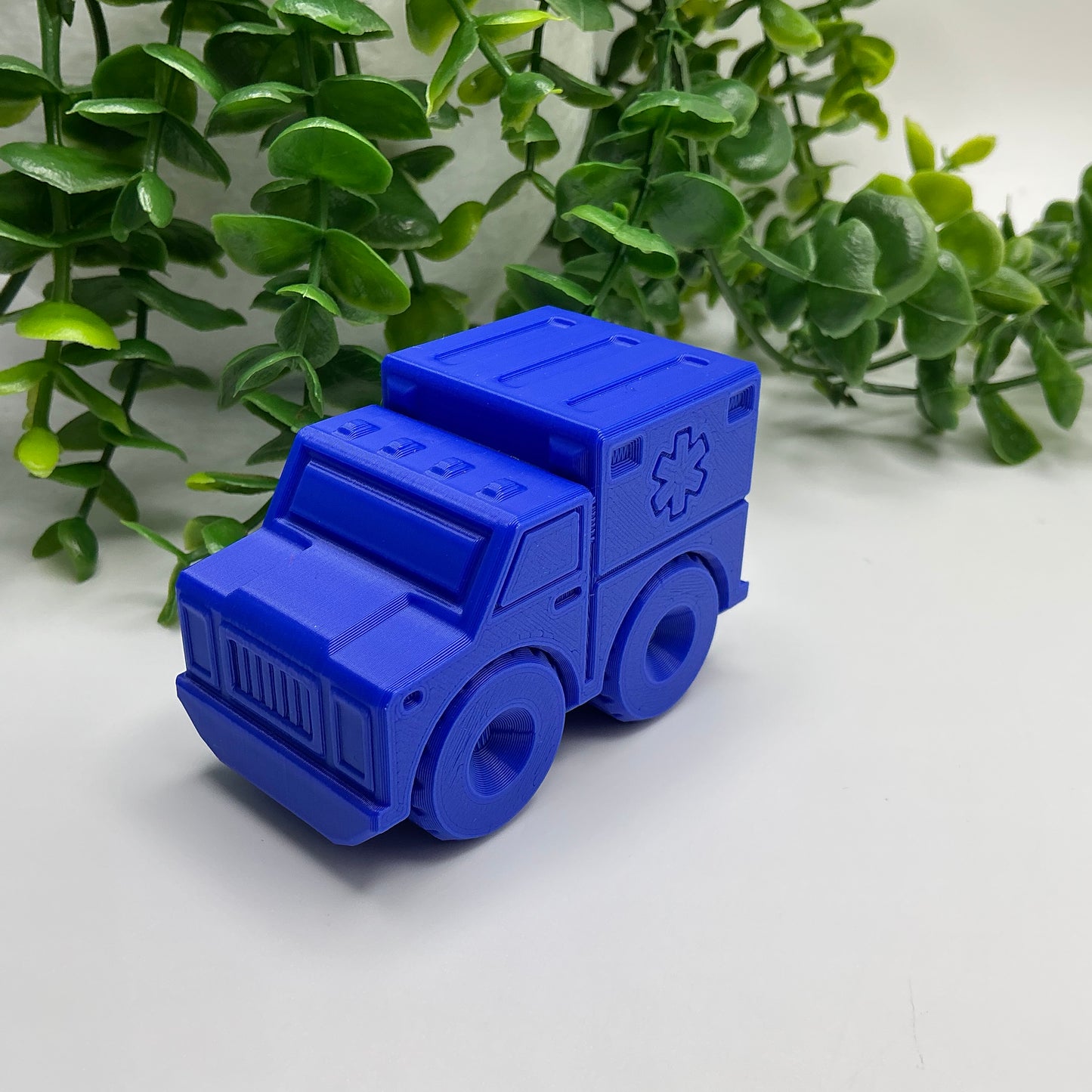 Ambulance Emergency Rescue Vehicle, & Durable - close-up detail