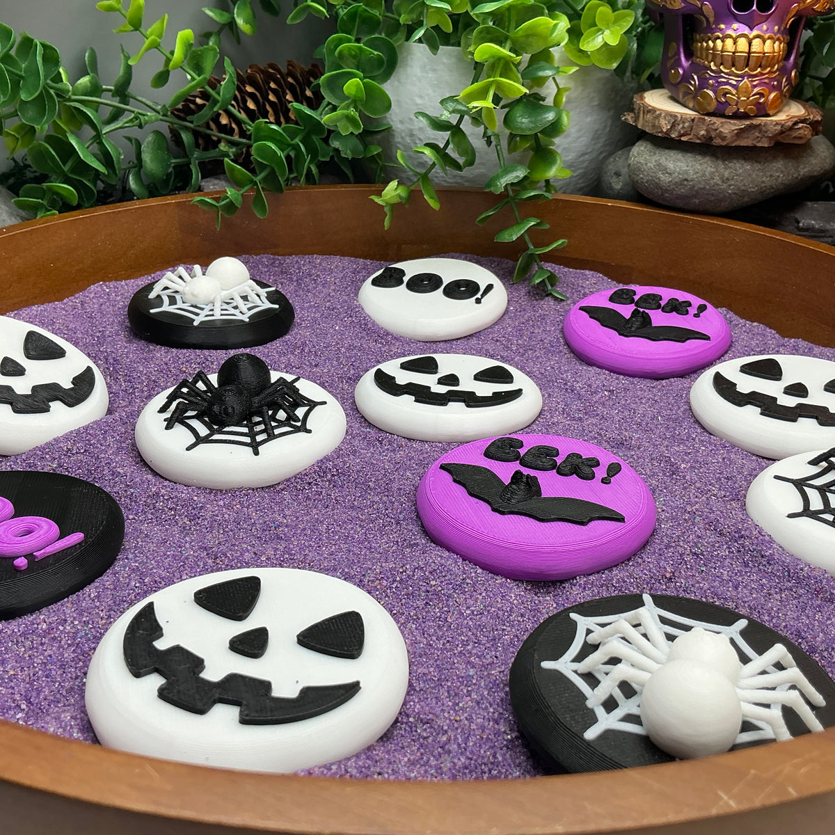 Halloween Cookies 6 Piece Set - Pretend Play Food for Kitchen Role Play