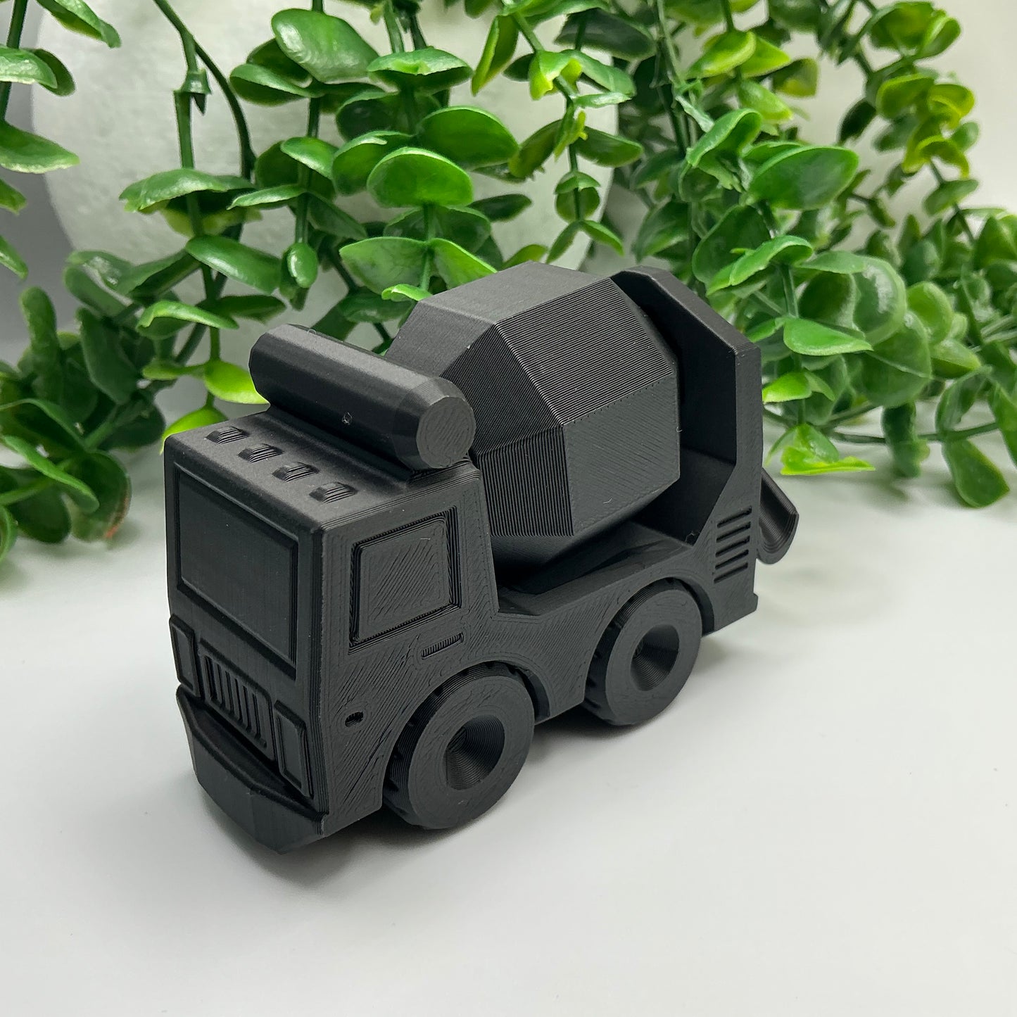 Concrete Mixer Vehicle Truck Construction Vehicle Durable Builder Toy - showing texture