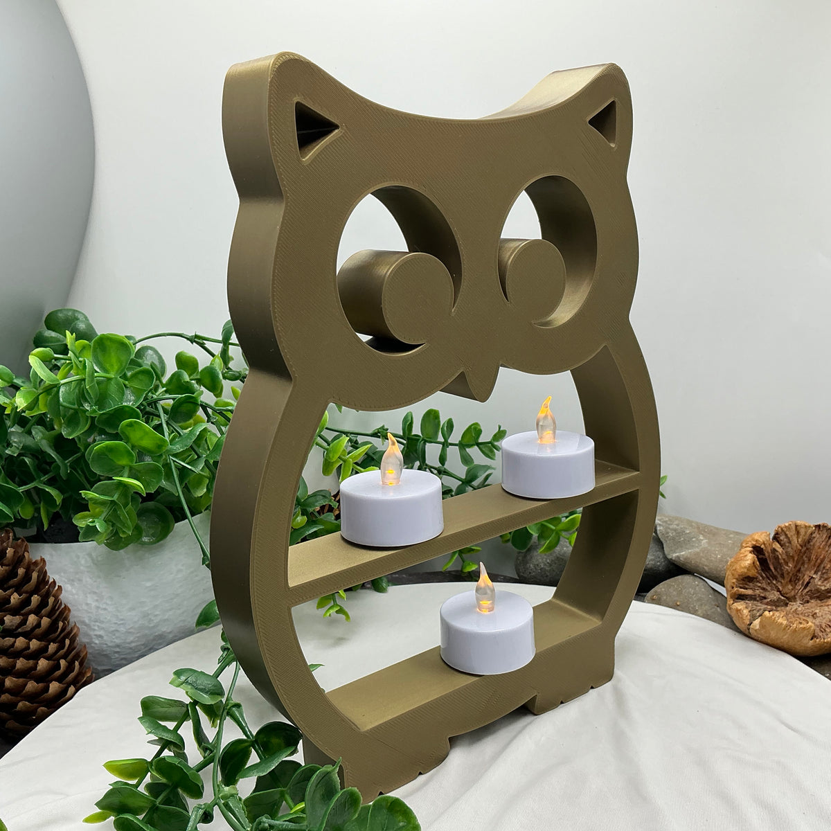 Autumn Mini Display shelves Mushroom, Hedgehog, Fox & Owl Autumn Decor