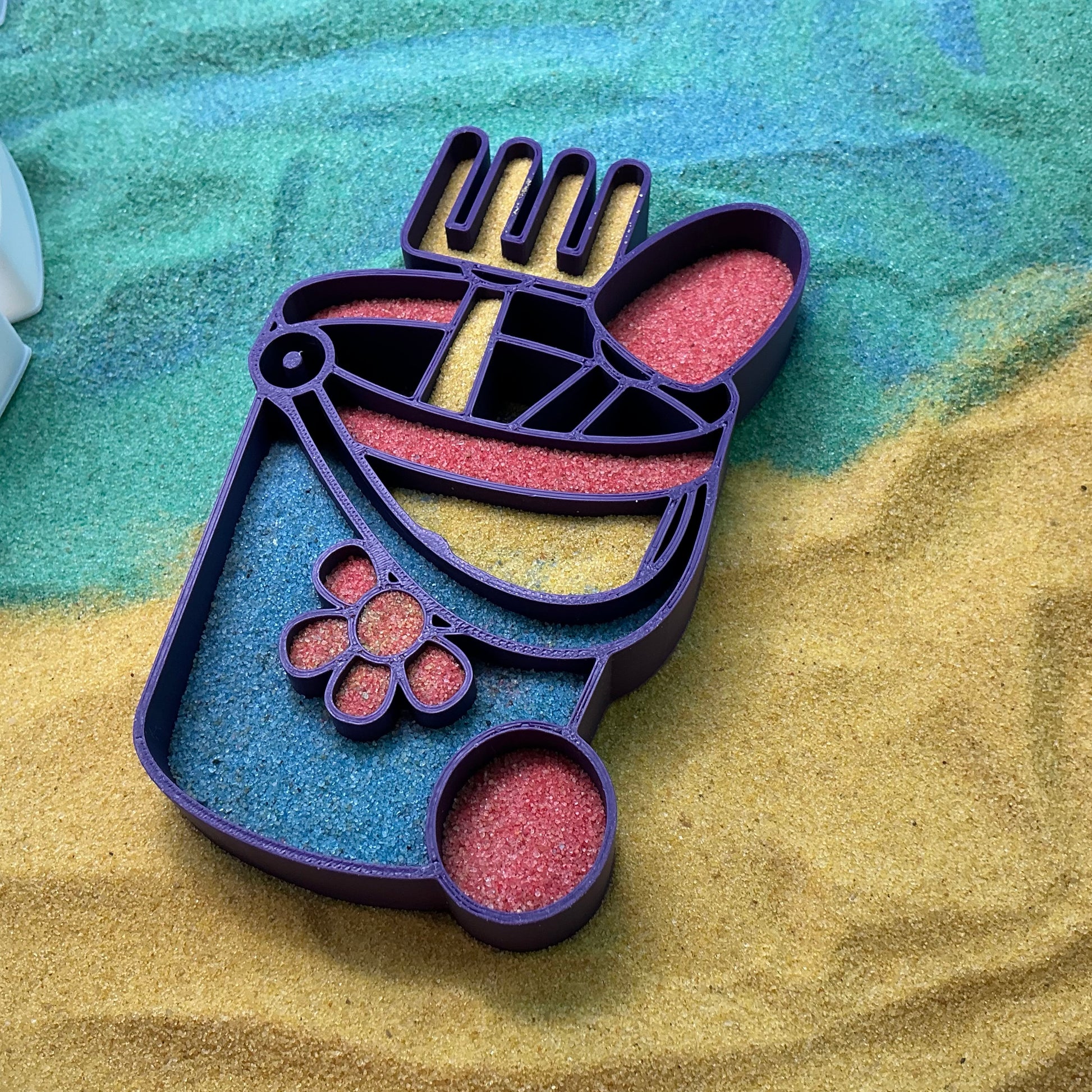 Summer Holiday Sensory Filling Trays Airplane, Boat, Sandcastle or Bucket Eco-Fr - View 8