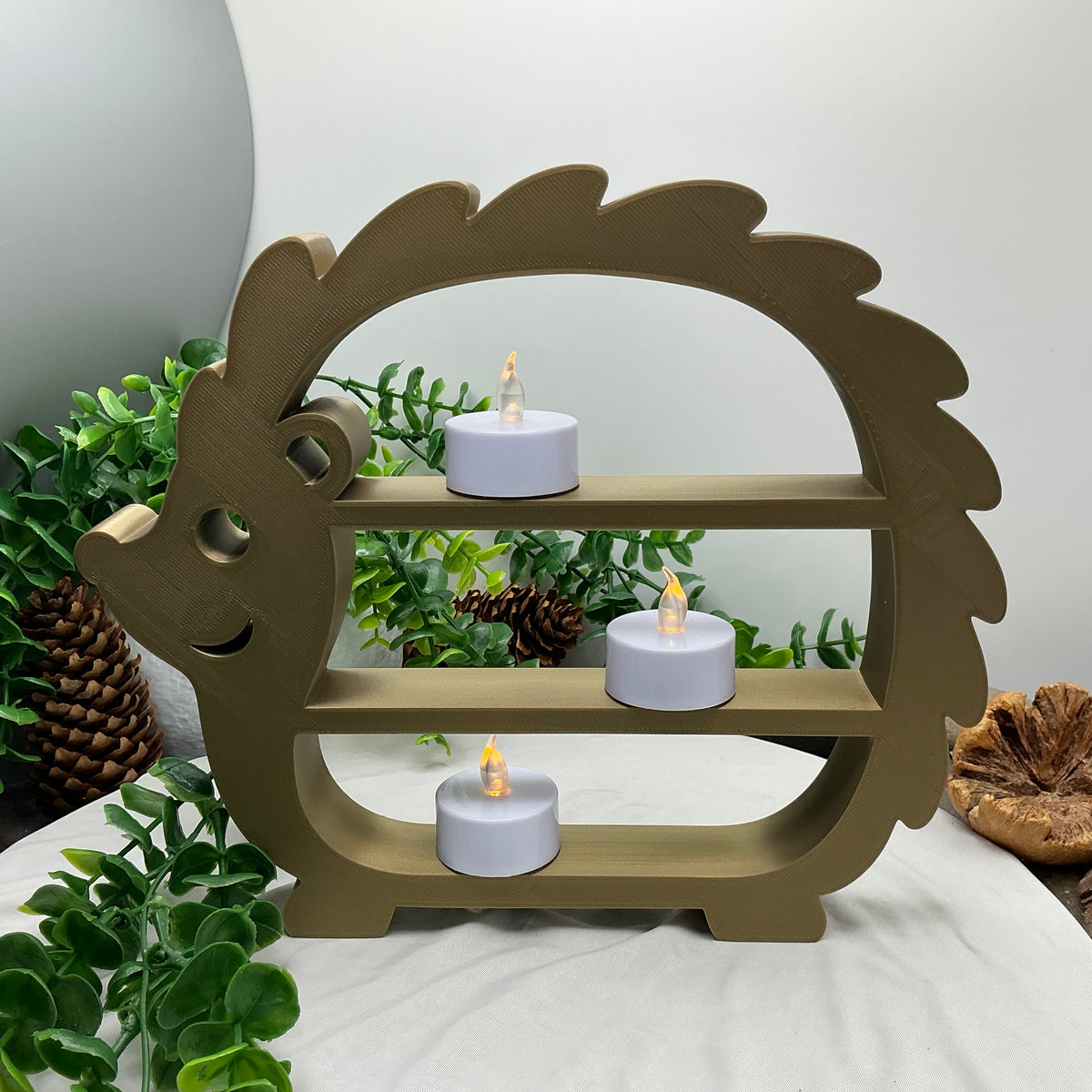 Autumn Mini Display shelves Mushroom, Hedgehog, Fox & Owl Autumn Decor