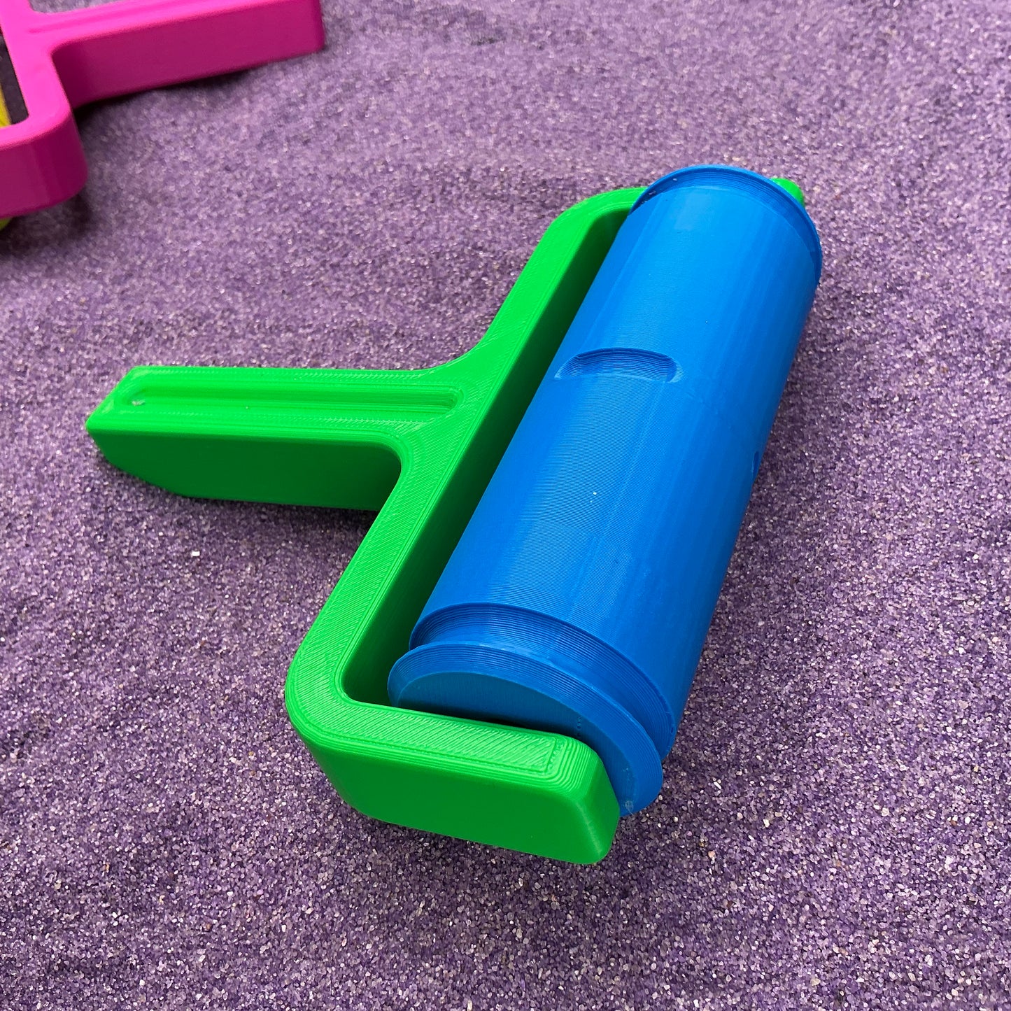 Road Pattern Roller 3 piece Set Sand Roller