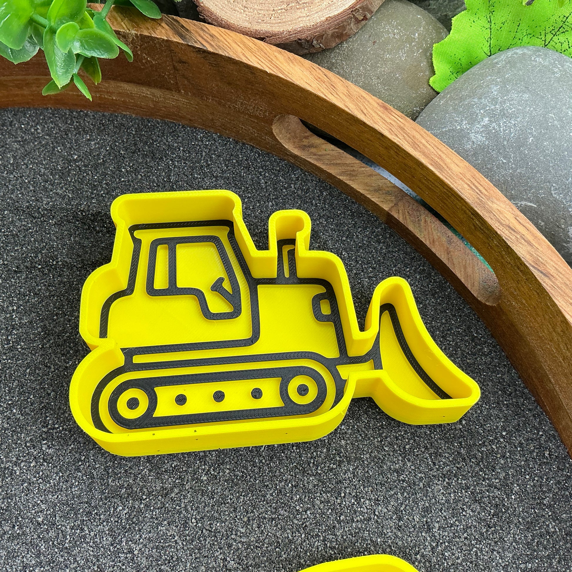 3D-printed construction vehicles sensory fill shape set - 4 piece for tuff trays and sandpits - view 4 of 11