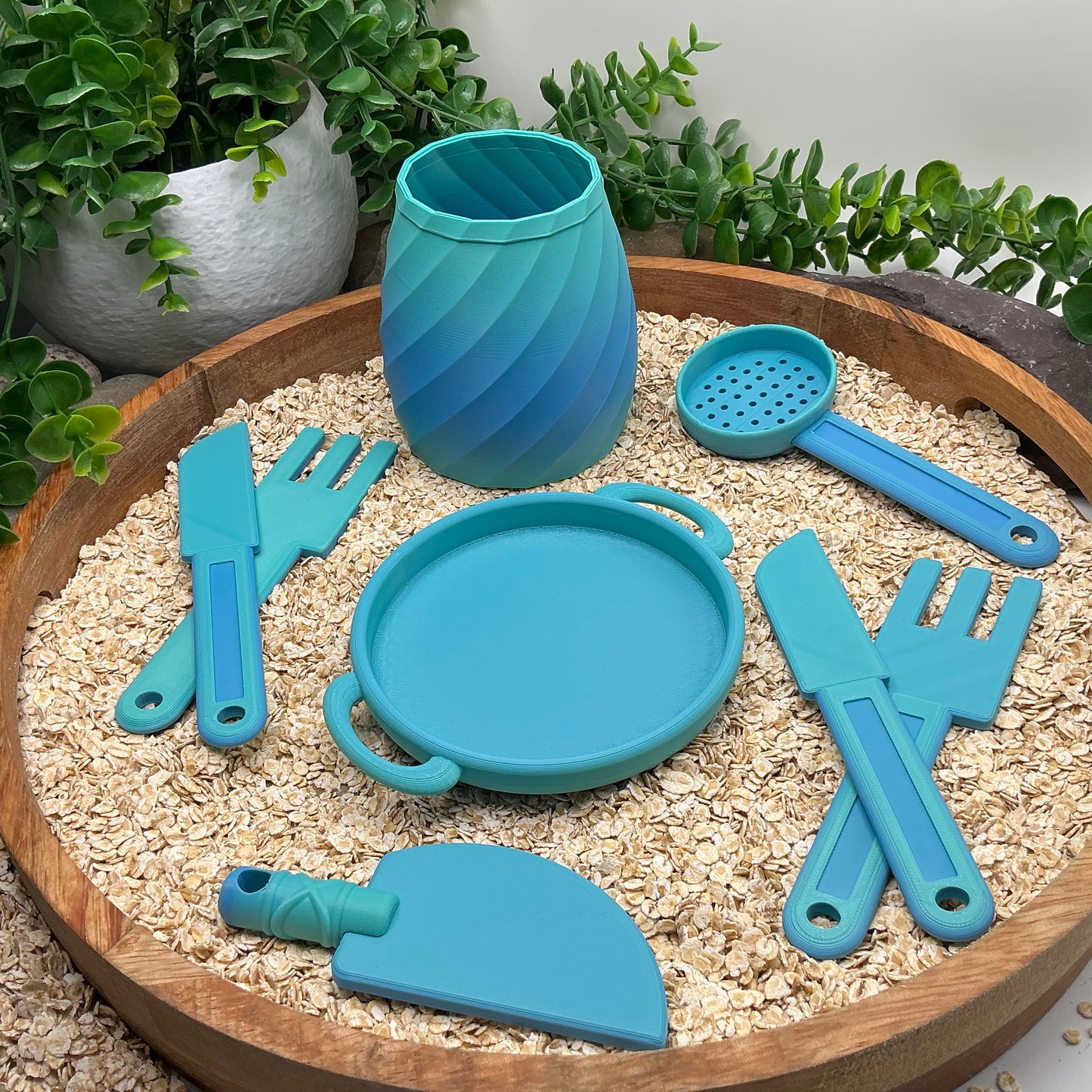 Kitchen role play utensils 8 piece set