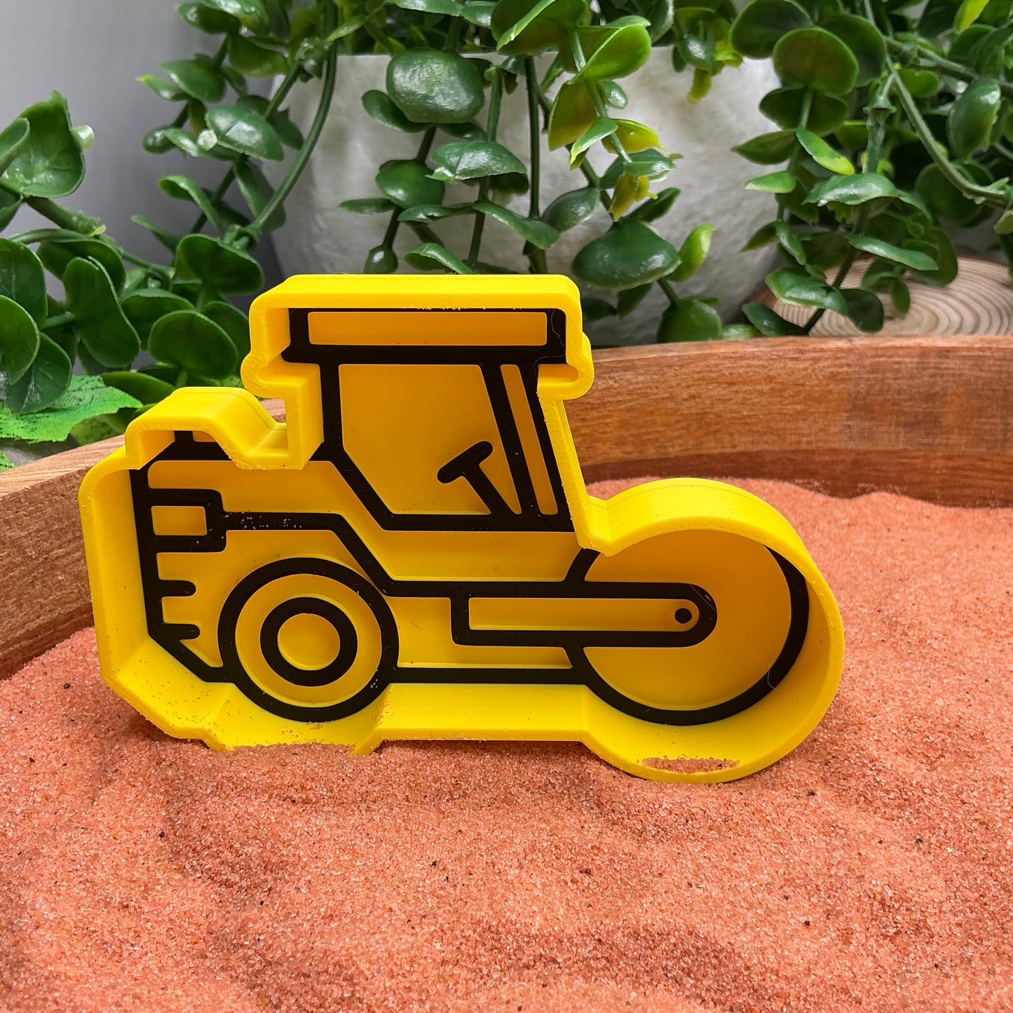 3D-printed construction vehicles sensory fill shape set - 4 piece colour set B for tuff trays and sandpits - view 4 of 14