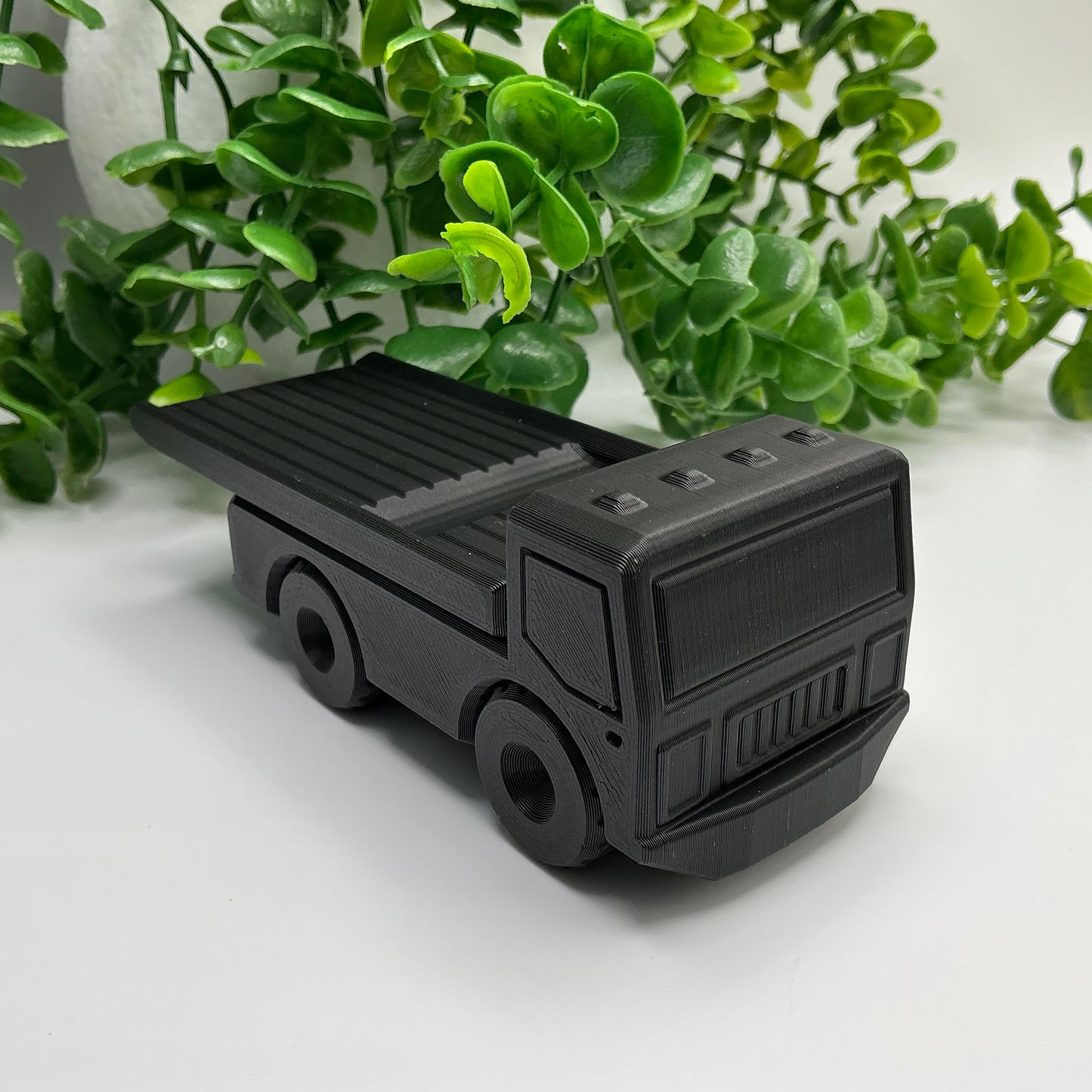 Toy Tow Truck Transport Vehicle Toy Vehicle - different angle