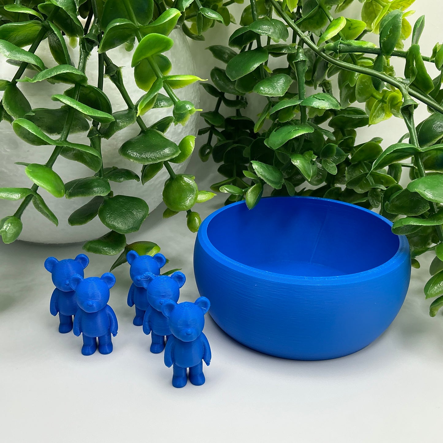Counting Teddy Bear with Bowl - alternative view