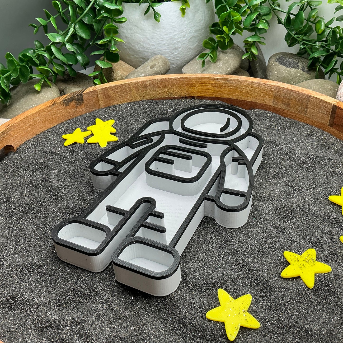 Large Spaceman / Astronaut Sensory Fill Tray (Space Tuff Tray Toy)