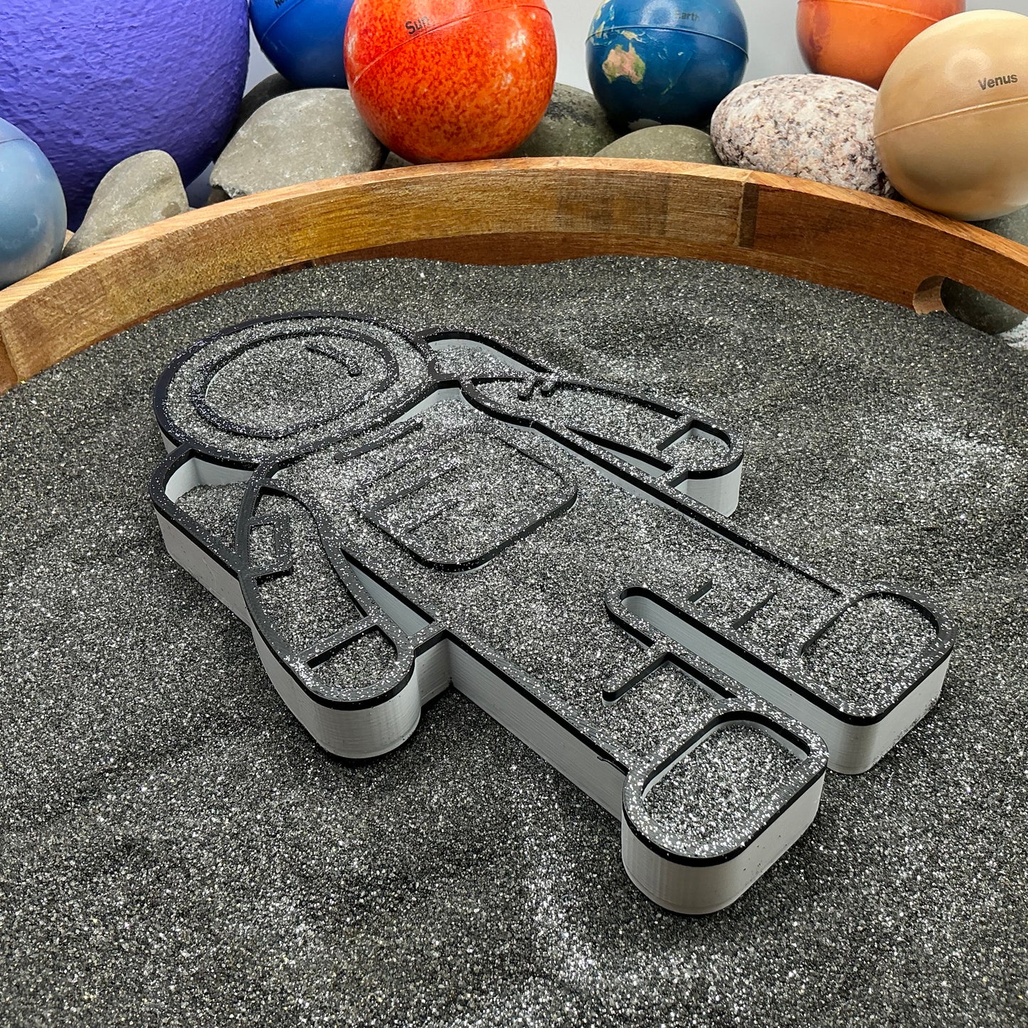 Large Spaceman / Astronaut Sensory Fill Tray (Space Tuff Tray Toy)