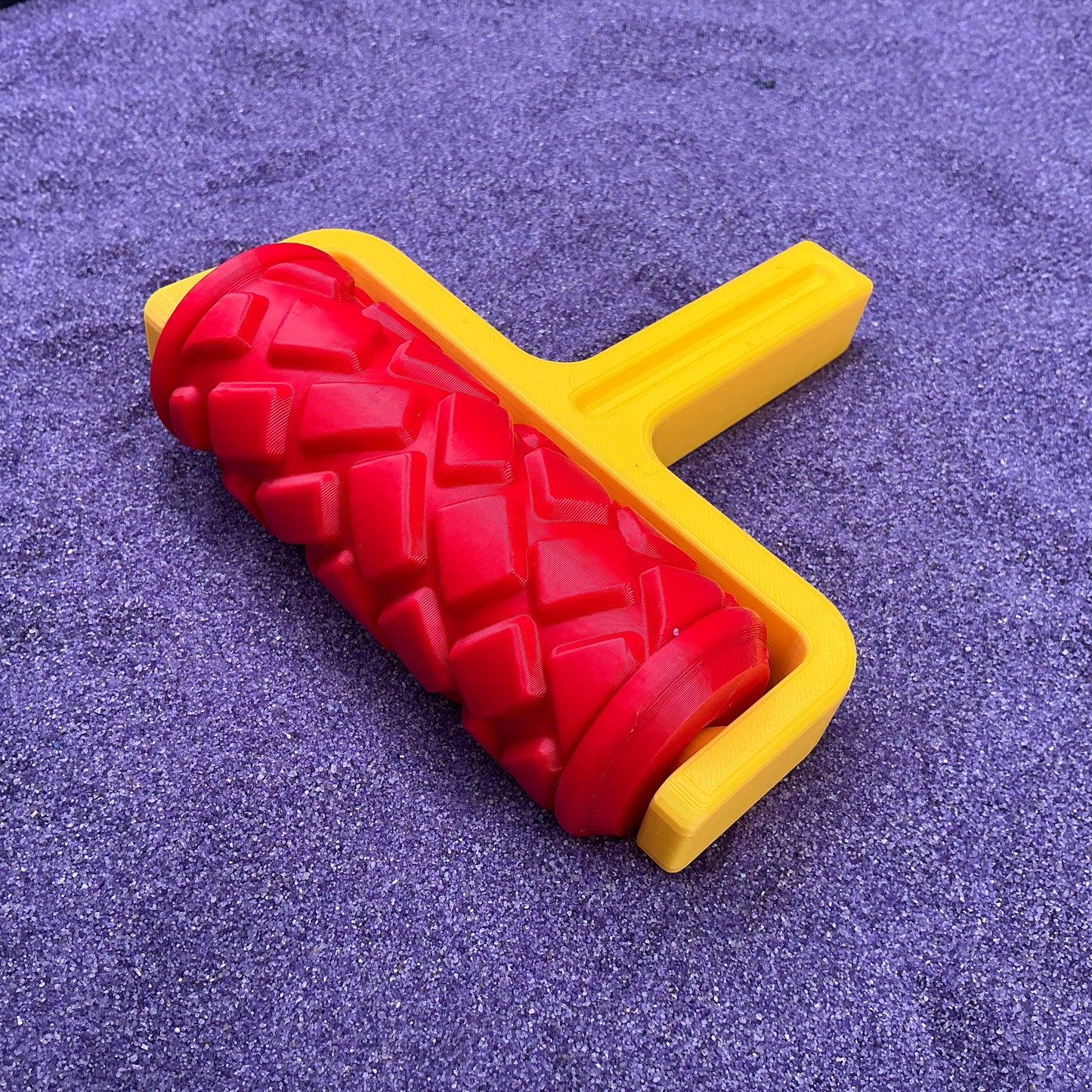 Road Pattern Roller 3 piece Set Sand Roller