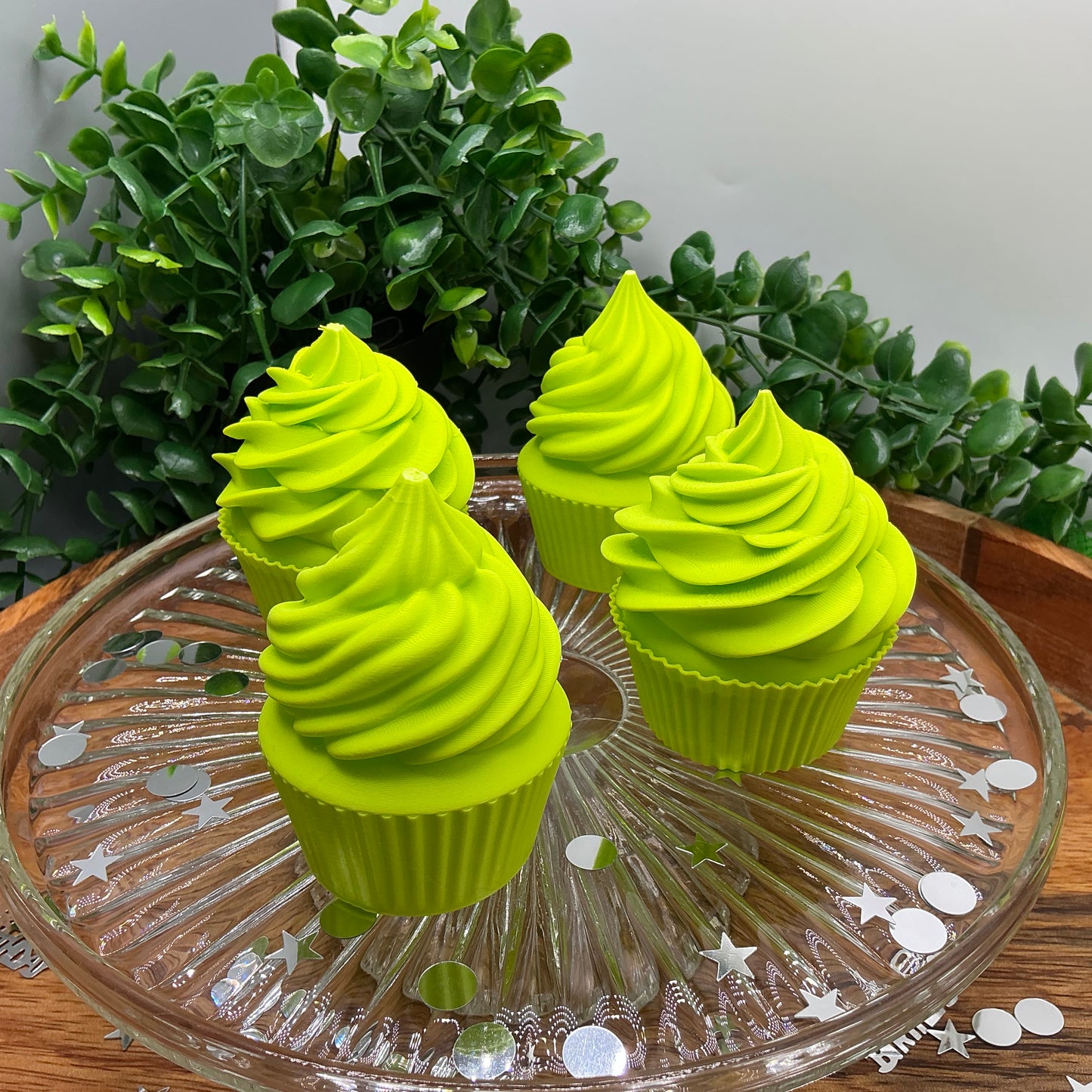 Birthday Cake 3D Printed Play Food Set Eco Friendly Toy Cake & Cupcakes Sensory  - View 9
