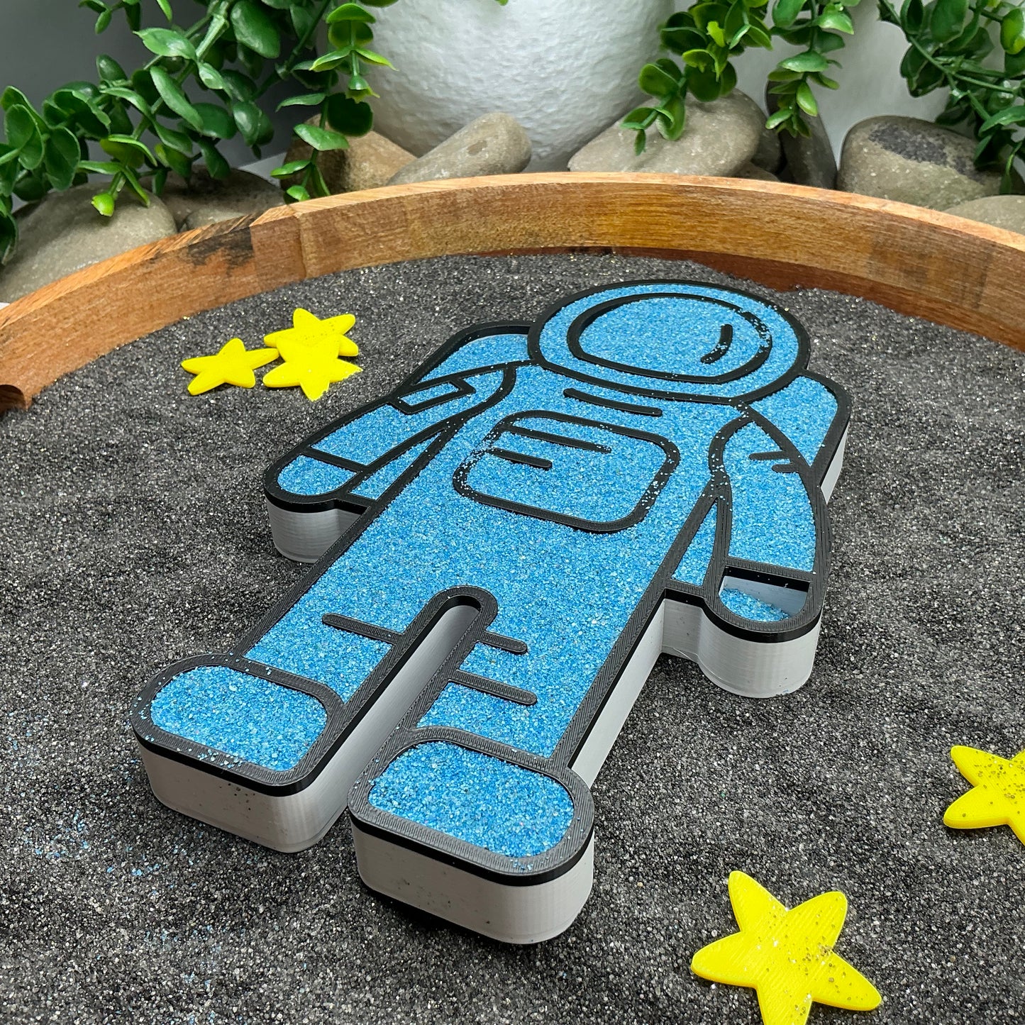 Large Spaceman / Astronaut Sensory Fill Tray (Space Tuff Tray Toy)