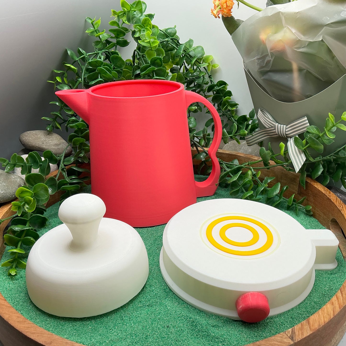 Large Kettle - 3D Printed Kitchen Role Play Toy Eco-Friendly Indoor & Outdoor