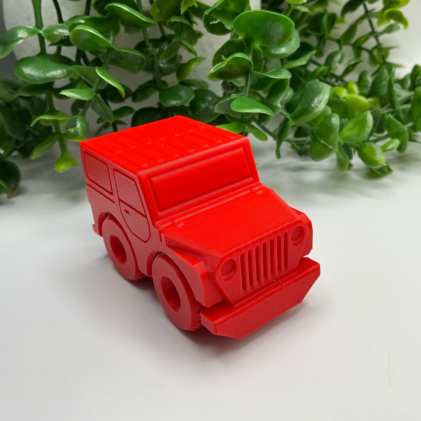 Hard Top Jeep Car Transport Vehicle - side view