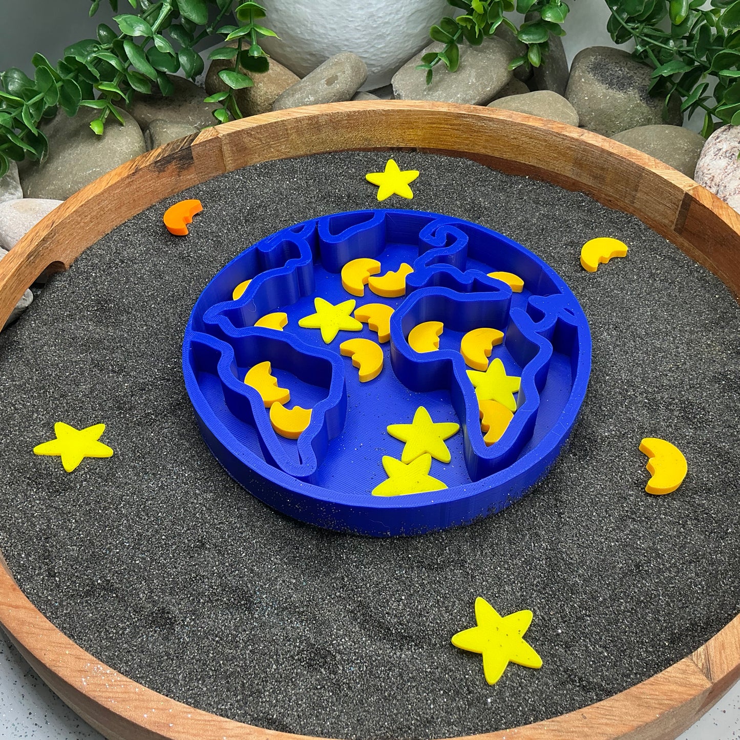 Large Earth Sensory Fill Tray (Space, Geography & Earth Day Tuff Tray Toy)