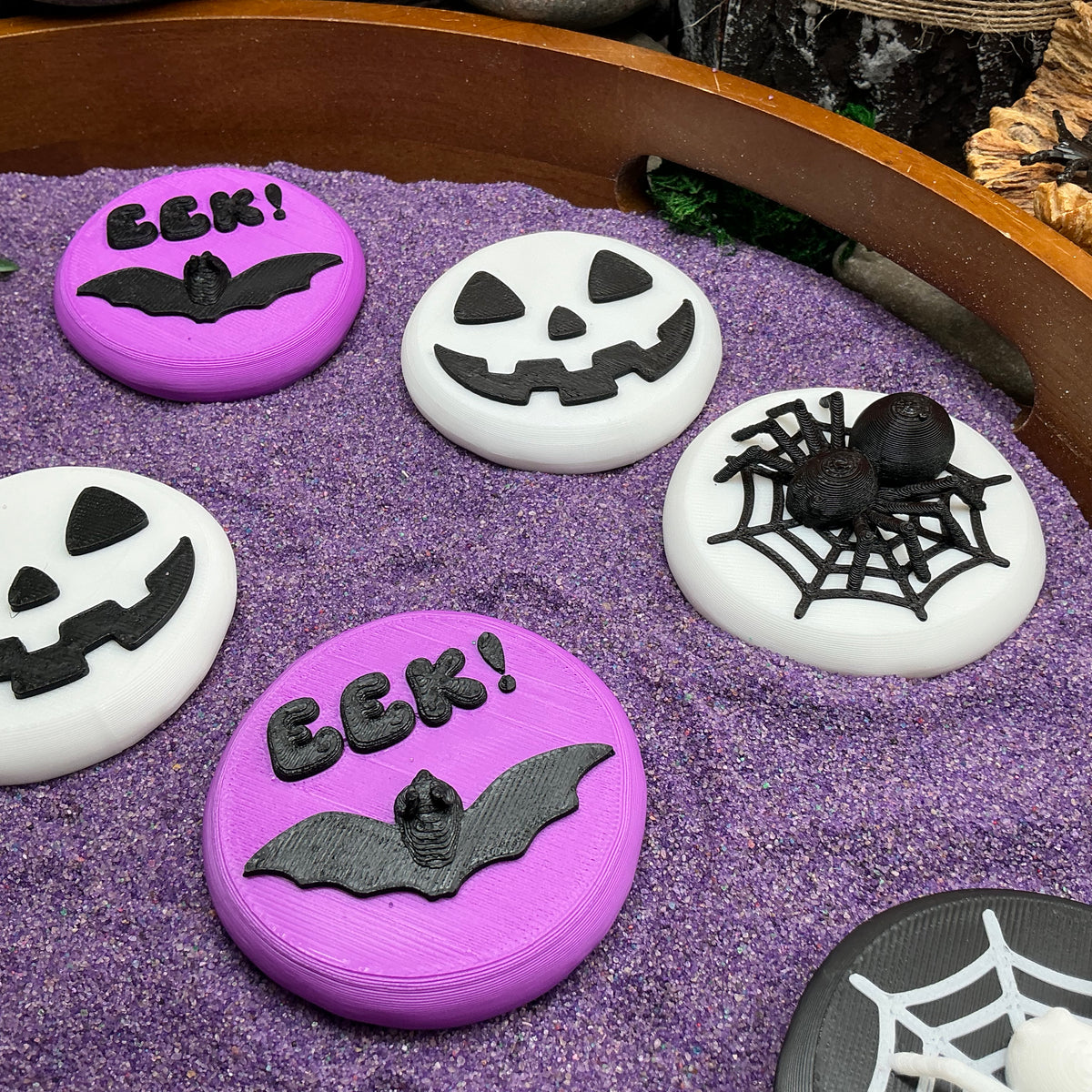 Halloween Cookies 6 Piece Set - Pretend Play Food for Kitchen Role Play