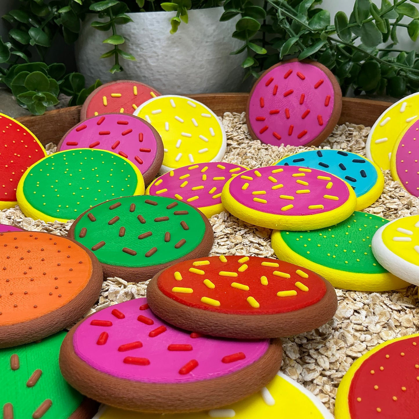 Cookies pretend play food kitchen role play 5 piece set