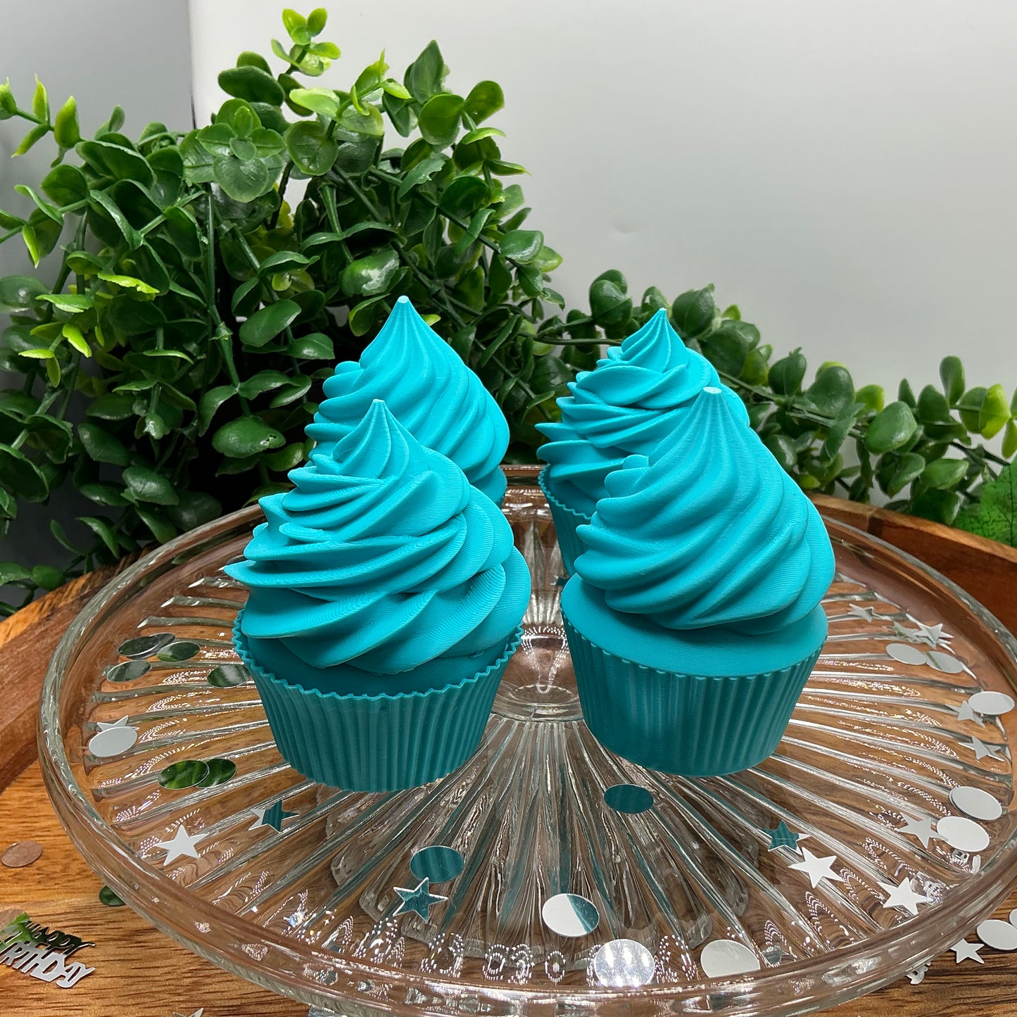 Birthday Cake 3D Printed Play Food Set Eco Friendly Toy Cake & Cupcakes Sensory  - View 13