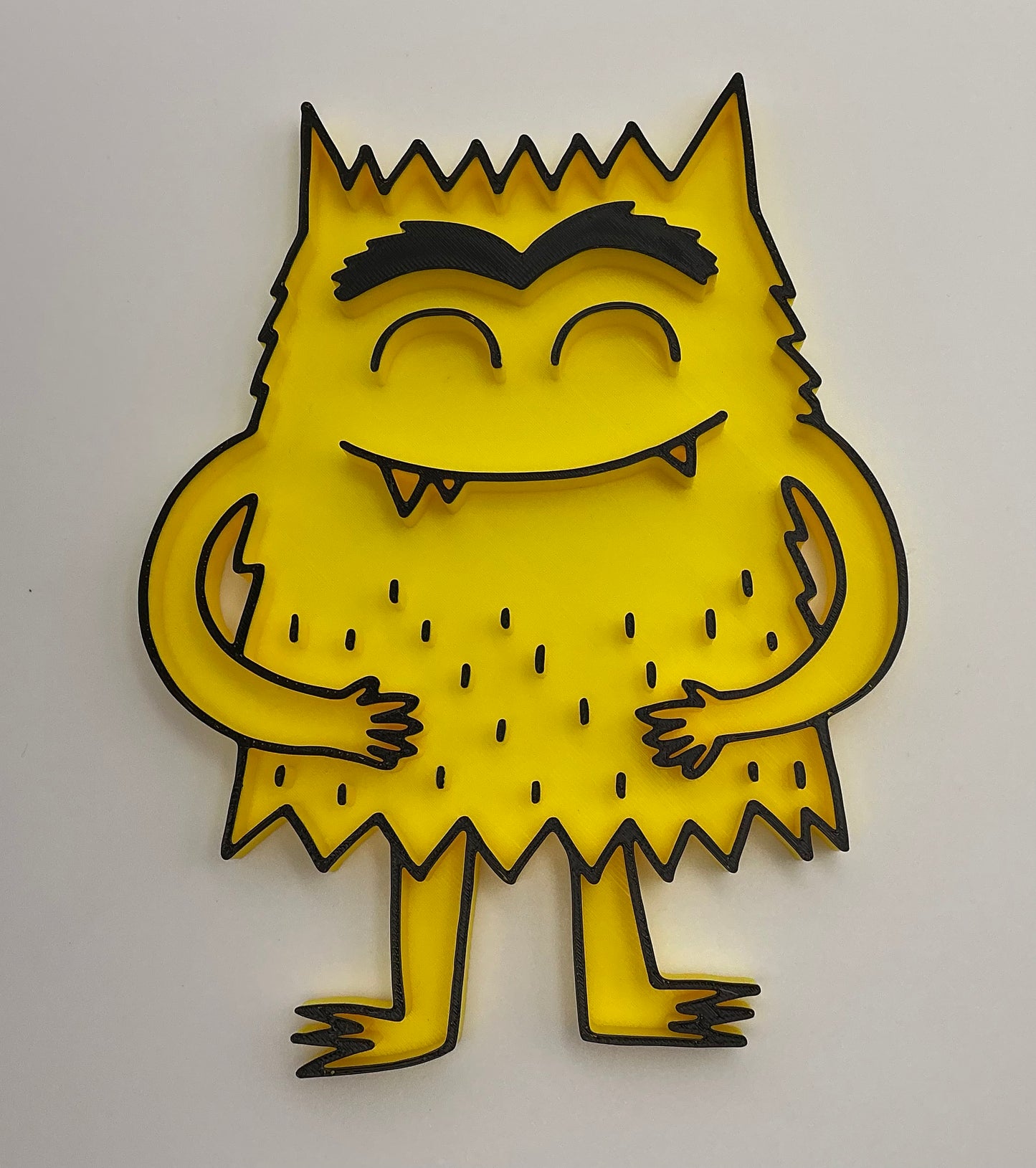 3D Printed Colour Monster Sensory Filling Trays Set Eco Friendly Colour Monster  - Detail Shot